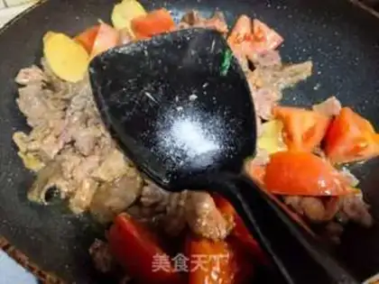 Make Tomato beef step 3