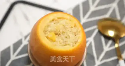 Make Quinoa steamed orange step 6