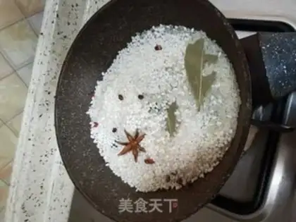 Make Homemade steam powder step 1