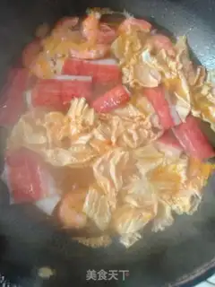 Make Cheese and shrimp soup step 9