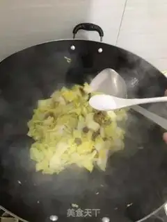 Make Fried fried cabbage step 4