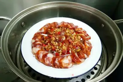 Make Weenie fan steamed acne mushroom step 6