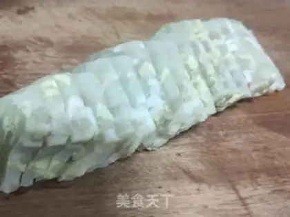 Make Garlic crystals step 1