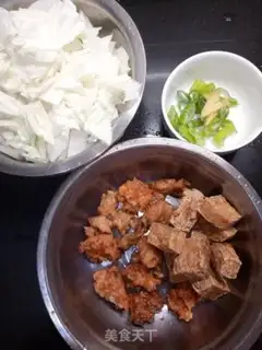 Make Bean tofu meatballs step 0