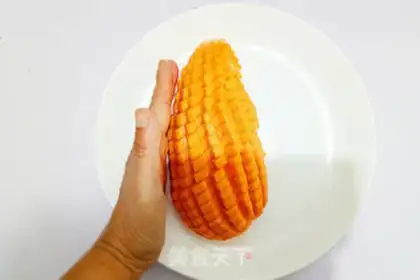Make Orange papaya step 8