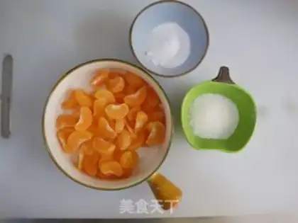 Make Homemade orange jelly step 1