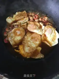 Make Shrimp with eggs step 6