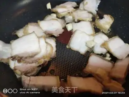 Make Five flowers and tofu step 2