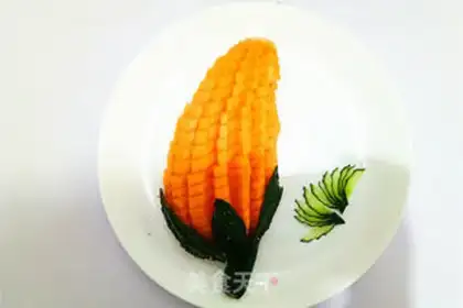 Make Orange papaya step 10