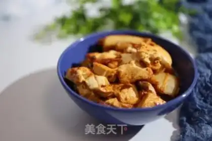 Make Five flowers and tofu step 6