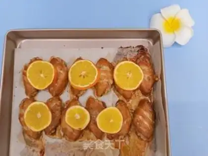 Make Lemon roast chicken wings step 6