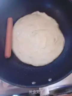 Make Hand grab cake step 1