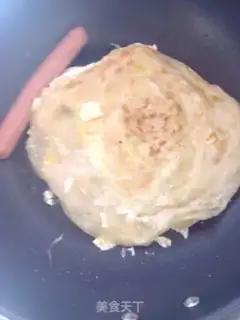 Make Hand grab cake step 2