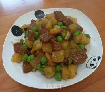 Make Black pepper potato beef step 7