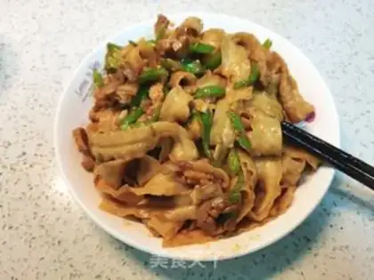 Make Pepper sauce noodles step 7