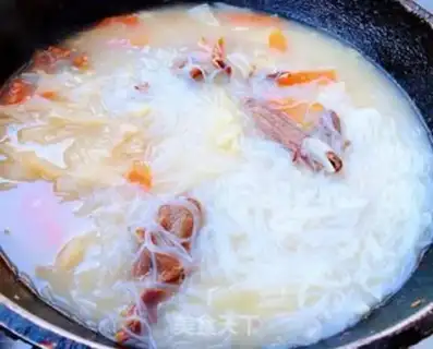 Make The cabbage wank-ear fan soup step 8