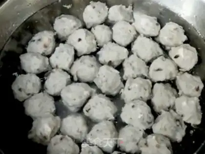 Make Homemade meatballs and mushroom meatballs step 12