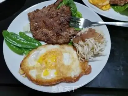 Make Fried steak step 17