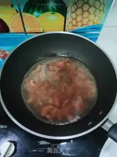 Make Tomato shrimp pip soup step 3
