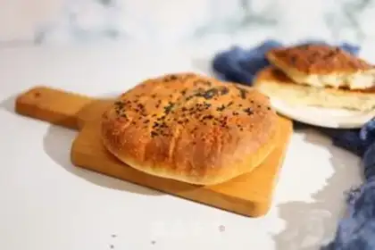 Make Turkish seed bread step 12