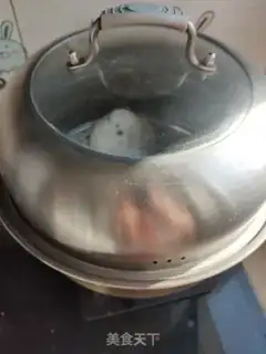 Make Red-tree sticky cake step 10