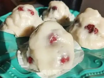 Make Red-tree sticky cake step 12