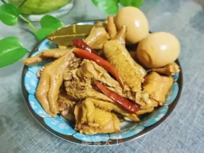 Make Spicy chicken claw wings step 16