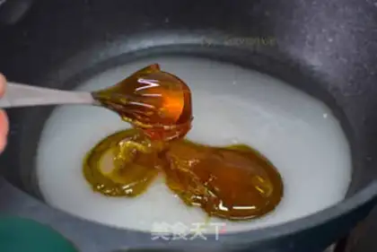 Make Sesame peanut sugar step 2