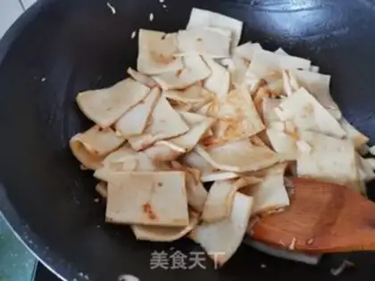 Make The celery makes thousands of tofu step 4