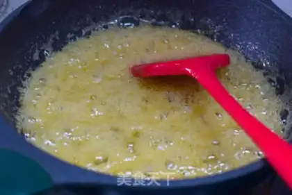 Make Sesame peanut sugar step 4
