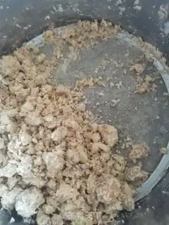 Make Pine chestnut souffle step 5