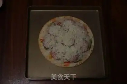 Make Ham pizza step 6