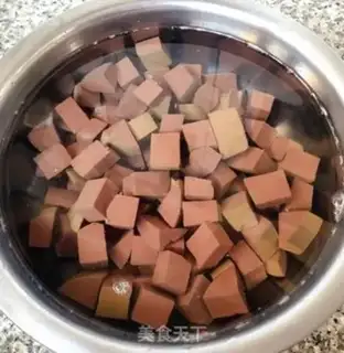 Make Double tofu salmon soup step 2
