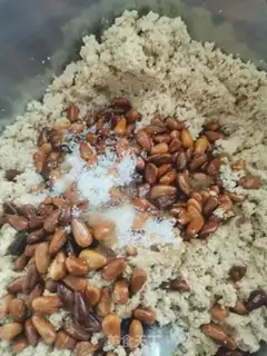 Make Pine chestnut souffle step 9