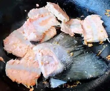 Make Double tofu salmon soup step 5