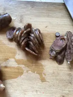 Make Sausage ham ramen step 1