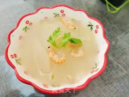 Make Shrimp melon soup step 9