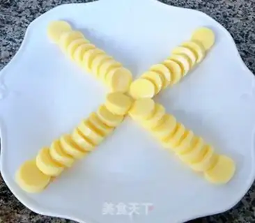 Make Japanese tofu sausage steamed eggs step 3