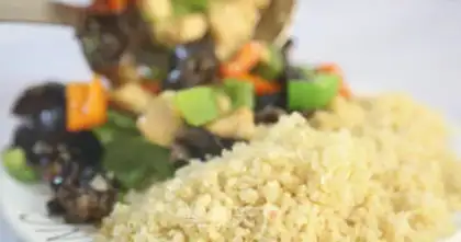 Make Quail rice step 11