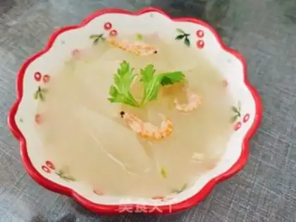 Make Shrimp melon soup step 10