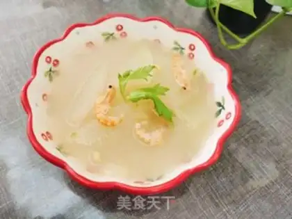 Make Shrimp melon soup step 11