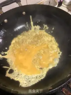 Make Egg-cooked fan dishes step 4