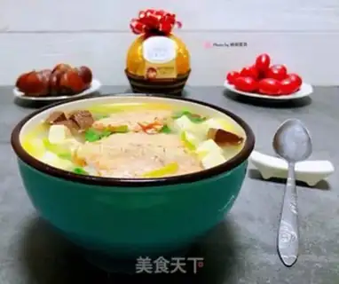 Make Double tofu salmon soup step 14