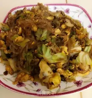 Make Egg-cooked fan dishes step 9