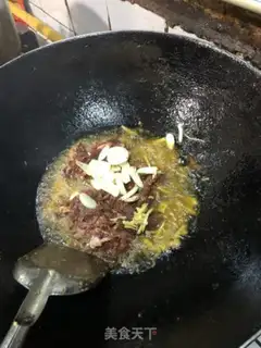 Make Celery beef step 1