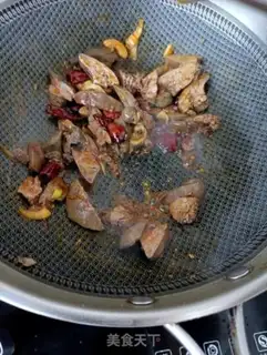 Make Spicy chicken liver step 6