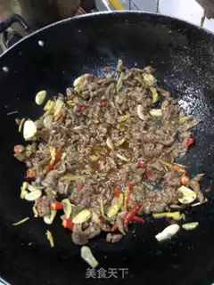 Make Celery beef step 2