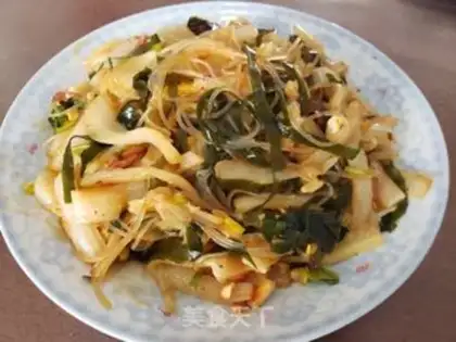 Make Cabbage with sea ribbons step 10