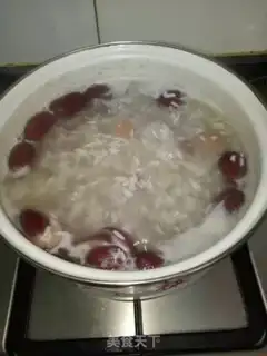 Make "Red-tree gin and sweet soup." step 3