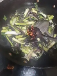 Make Sour spicy moss step 6